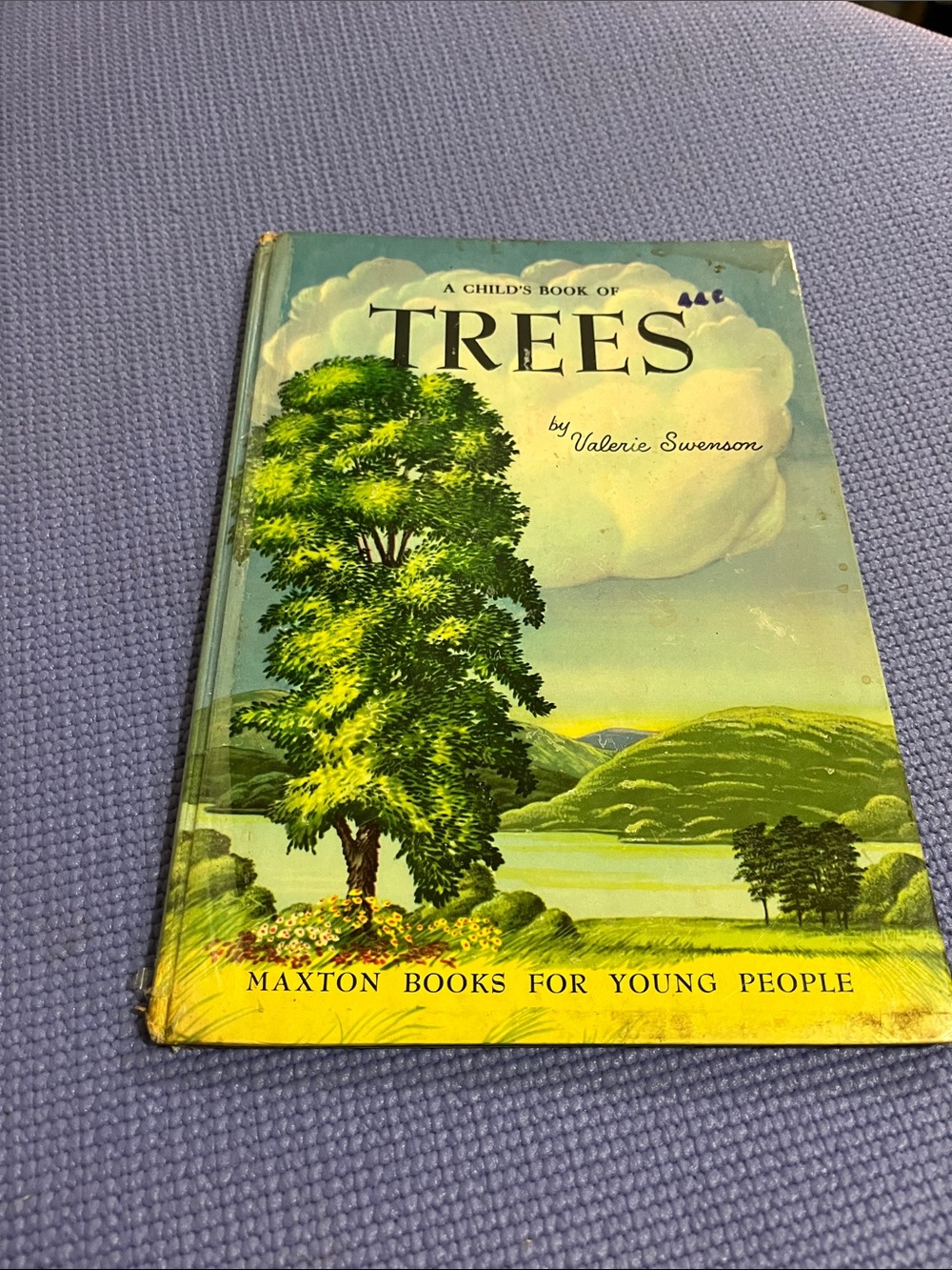 A Child's Book of Trees - Green Hardcover Children's Book